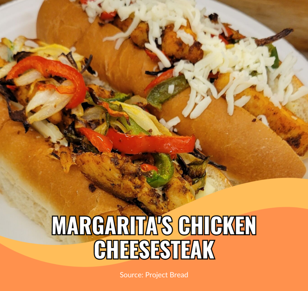 Margarita’s Chicken Cheesesteak School Food Handler